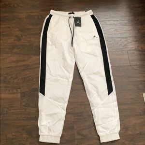Discontinued line of Jordan white sweatpants